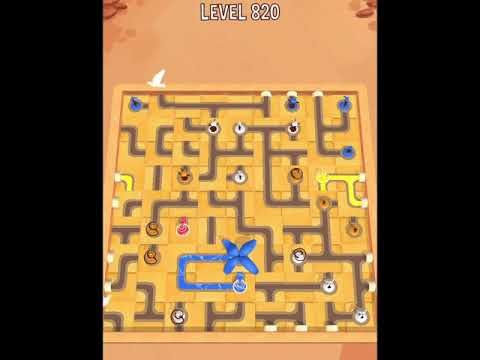 Video guide by D Lady Gamer: Water Connect Puzzle Level 820 #waterconnectpuzzle