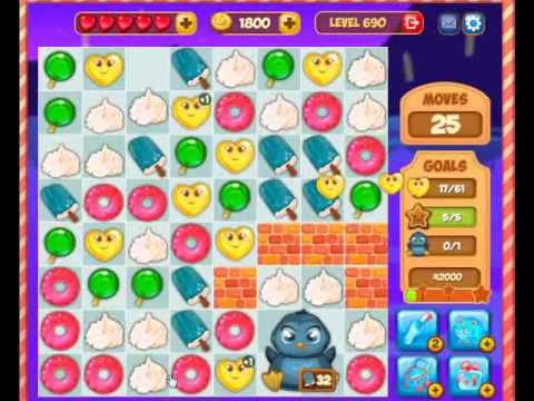 Video guide by Gamopolis: Candy Valley Level 690 #candyvalley