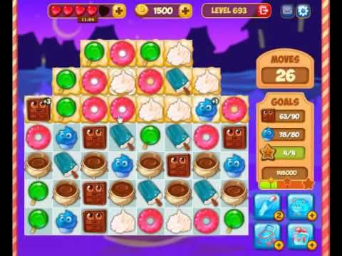 Video guide by Gamopolis: Candy Valley Level 693 #candyvalley