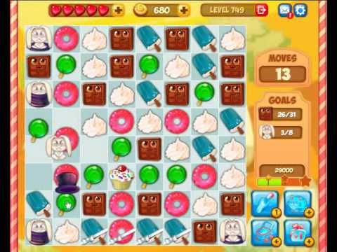 Video guide by Gamopolis: Candy Valley Level 749 #candyvalley