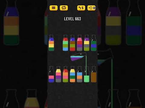 Video guide by HelpingHand: Soda Sort Puzzle Level 663 #sodasortpuzzle