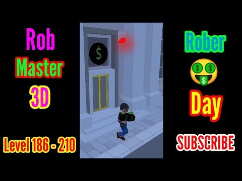 Video guide by MR-JK GAMER: Rob Master 3D Level 186 #robmaster3d