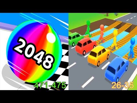 Video guide by APKNo1 - Gaming Channel: Ball Run 2048 Level 471 #ballrun2048