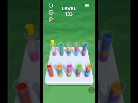 Video guide by Glitter and Gaming Hub: Sort It 3D Level 133 #sortit3d