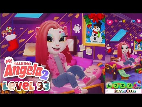 Video guide by CʜᴏᴄᴏBᴇᴇᴢ: My Talking Angela 2 Level 93 #mytalkingangela