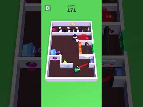 Video guide by Rehan Sajid Gaming: Cat Escape! Level 171 #catescape