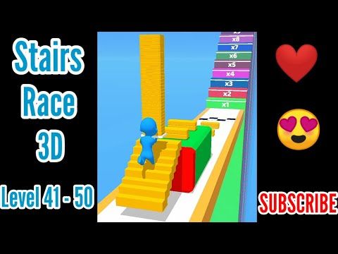 Video guide by MR-JK GAMER: Stairs Race 3D Level 41 #stairsrace3d