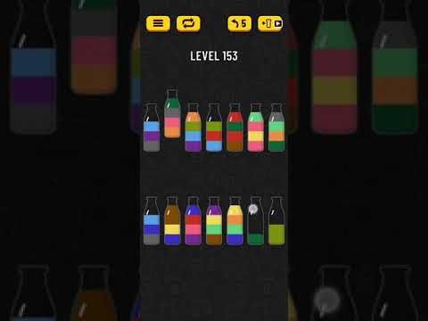 Video guide by HelpingHand: Soda Sort Puzzle Level 153 #sodasortpuzzle