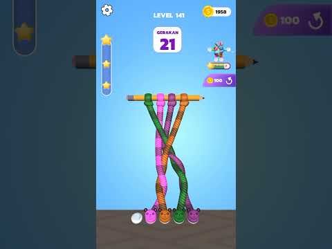 Video guide by GAMER ZONE: Tangle Master 3D Level 141 #tanglemaster3d