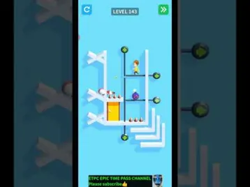 Video guide by ETPC EPIC TIME PASS CHANNEL: Pin Pull Level 143 #pinpull