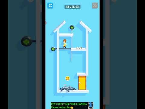 Video guide by ETPC EPIC TIME PASS CHANNEL: Pin Pull Level 63 #pinpull