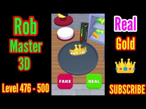 Video guide by MR-JK GAMER: Rob Master 3D Level 476 #robmaster3d