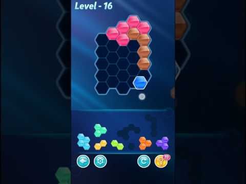 Video guide by Linnet's How To: Block! Hexa Puzzle Level 16 #blockhexapuzzle