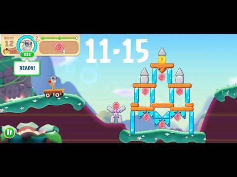 Video guide by uniKorn: Angry Birds Journey Level 11-15 #angrybirdsjourney