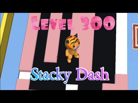 Video guide by Vladut ZZ2: Stacky Dash Level 300 #stackydash