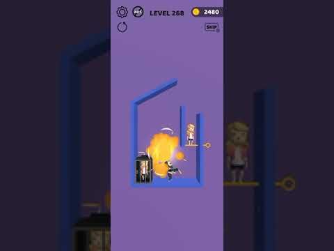 Video guide by NotPlaying: Pin Rescue Level 268 #pinrescue