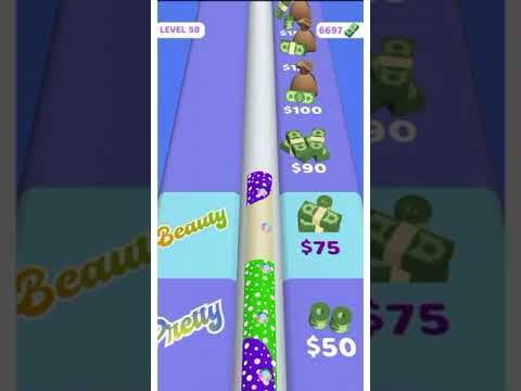 Video guide by Lalalee Mobile Gaming: Nail Stack! Level 58 #nailstack