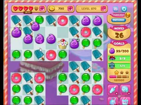 Video guide by Gamopolis: Candy Valley Level 870 #candyvalley