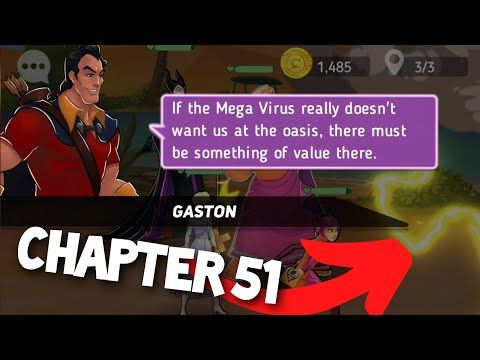 Video guide by Daily Gaming: Disney Heroes: Battle Mode Chapter 51 #disneyheroesbattle