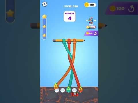 Video guide by GAMER ZONE SHORTS: Tangle Master 3D Level 298 #tanglemaster3d