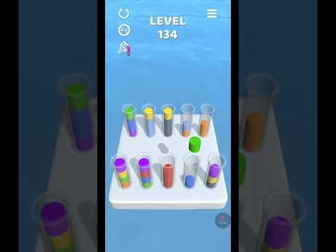 Video guide by Glitter and Gaming Hub: Sort It 3D Level 134 #sortit3d