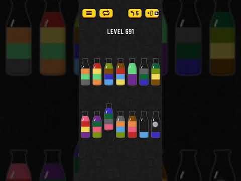 Video guide by HelpingHand: Soda Sort Puzzle Level 691 #sodasortpuzzle