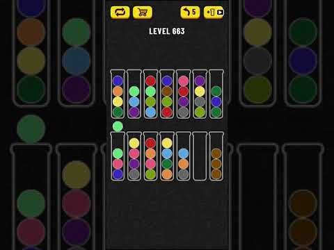 Video guide by Mobile games: Ball Sort Puzzle Level 663 #ballsortpuzzle