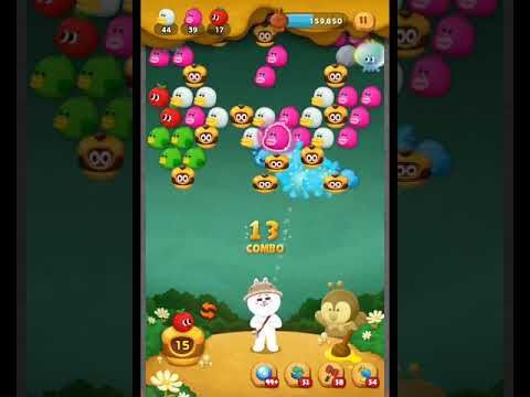 Video guide by 陳聖麟: LINE Bubble 2 Level 1818 #linebubble2