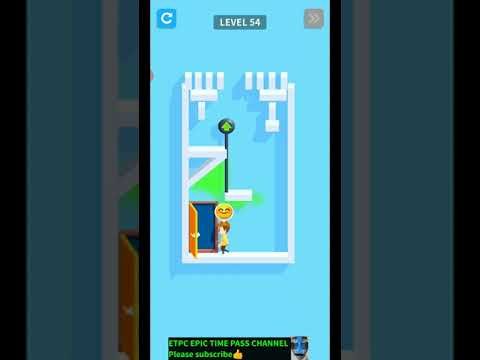 Video guide by ETPC EPIC TIME PASS CHANNEL: Pin Pull Level 54 #pinpull