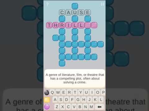 Video guide by KewlBerries: Crossword Pie Level 48 #crosswordpie