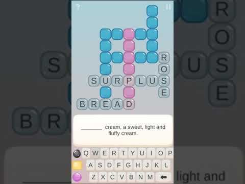 Video guide by KewlBerries: Crossword Pie Level 39 #crosswordpie