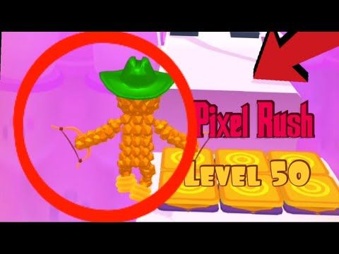 Video guide by Vladut ZZ2: Pixel Rush Level 50 #pixelrush