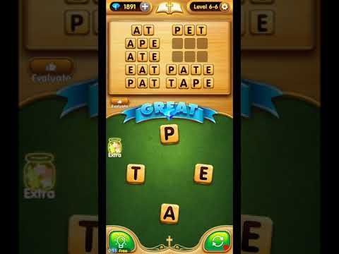 Video guide by ETPC EPIC TIME PASS CHANNEL: Bible Word Puzzle Chapter 6 - Level 6 #biblewordpuzzle