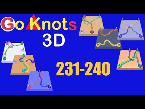 Video guide by Cat Shabo: Go Knots 3D Level 231 #goknots3d