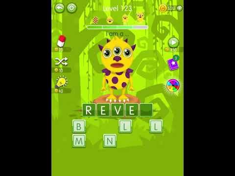 Video guide by Scary Talking Head: Word Monsters Level 123 #wordmonsters