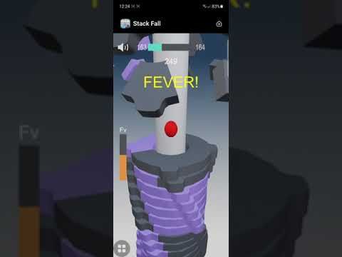 Video guide by Haf_Rass Gamer: Stack Fall Level 163 #stackfall