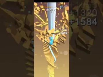 Video guide by Yow Hey: Stack Fall Level 66 #stackfall