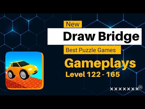 Video guide by ONE BRAIN: Draw Bridge! Level 122 #drawbridge