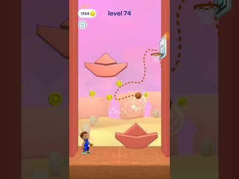 Video guide by Green Tea: Doodle Dunk Level 74 #doodledunk