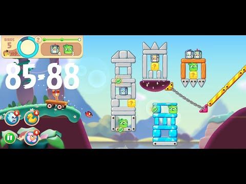 Video guide by uniKorn: Angry Birds Journey Level 85-88 #angrybirdsjourney