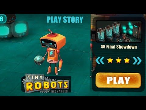 Video guide by Game Play: Tiny Robots Recharged Level 48 #tinyrobotsrecharged