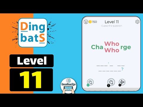 Video guide by BrainGameTips: Dingbats! Level 11 #dingbats