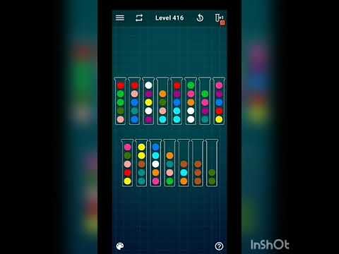 Video guide by Mobile Games: Ball Sort Puzzle Level 416 #ballsortpuzzle