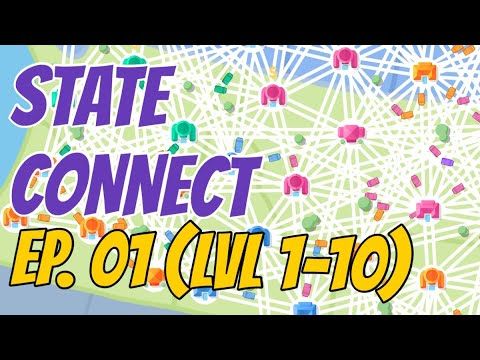 Video guide by How 2 Play ?: State Connect Level 1-10 #stateconnect
