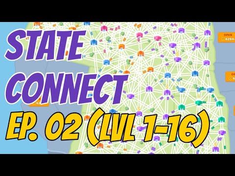Video guide by How 2 Play ?: State Connect Level 1-16 #stateconnect