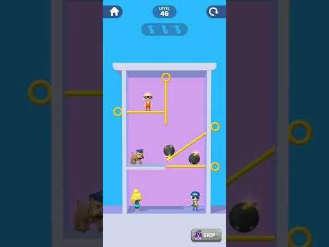 Video guide by YT  PABITRA: Pin Rescue Level 46 #pinrescue