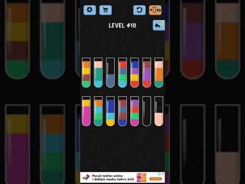 Video guide by ITA Gaming: Water Color Sort Level 418 #watercolorsort