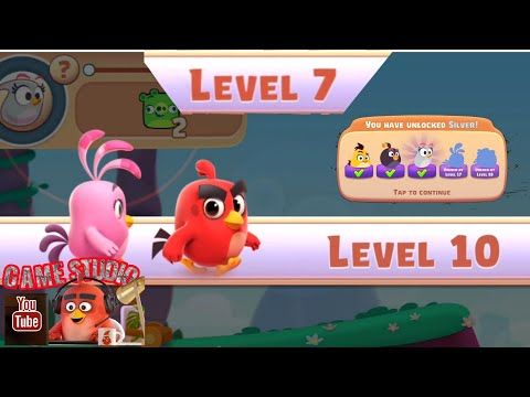 Video guide by GAME STUDIO: Angry Birds Journey Level 7-10 #angrybirdsjourney