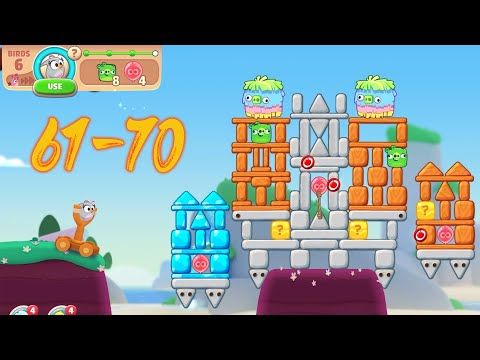 Video guide by Dara7Gaming: Angry Birds Journey Level 61-70 #angrybirdsjourney