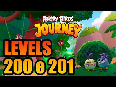 Video guide by GABI GAMER: Angry Birds Journey Level 200 #angrybirdsjourney